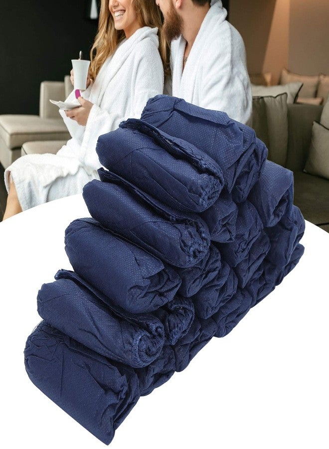 yuyte 20Pcs Unisex Disposable Nonwoven Underwear, Travel Briefs Panties One time Use Underwear, Spa Underpants Stretch for Bikini Panty for Travel Hotel Spa(Blue) - Image 2